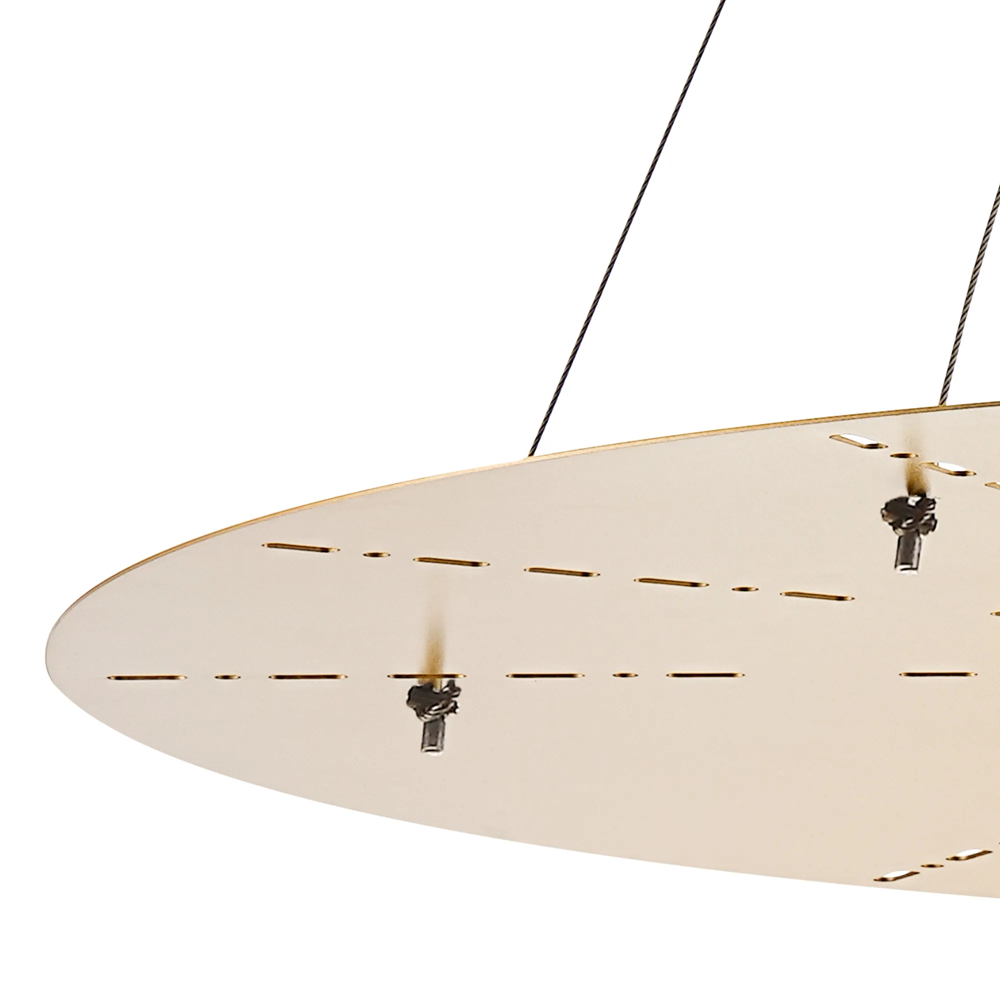 Lowan 790mm 3m Suspension Plate (Max Load 40kg) French Gold, Painted Gold D0723  Deco Lowan French Gold